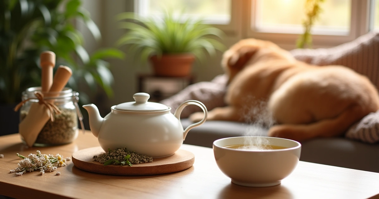 Herbal Teas Pet Relaxation