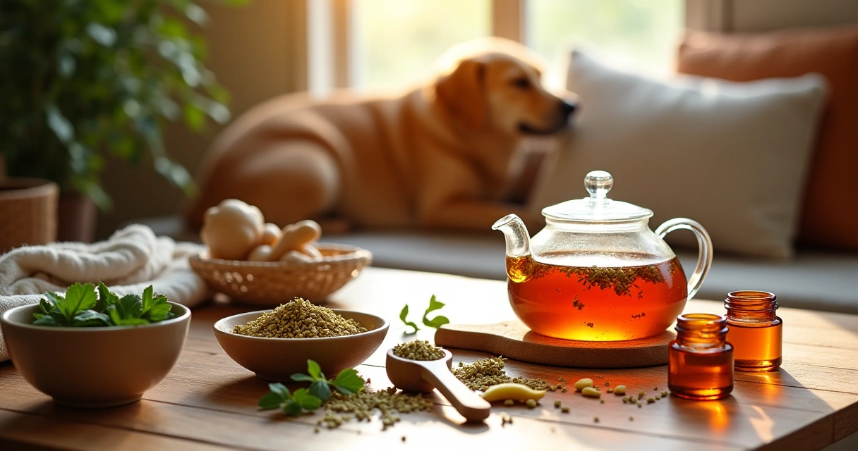 Top 5 Herbal Teas to Improve Your Pet’s Digestion and Energy